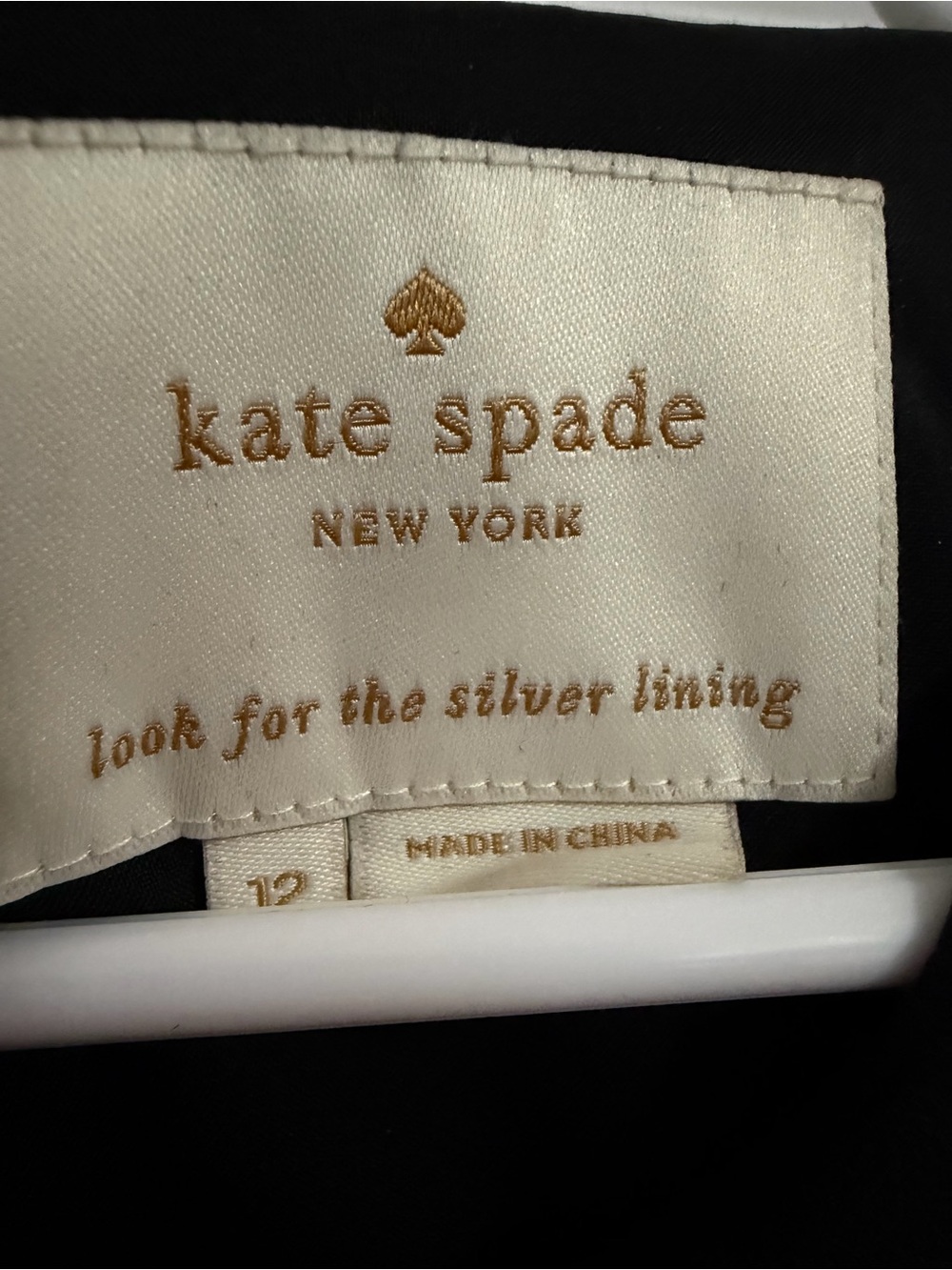 kate spade Black Sleeveless Sheath Mini Dress - Picture 3 of 3